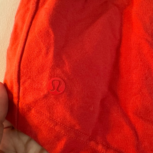 Red Lululemon Fabric Athletic Shorts - Picture 1 of 6